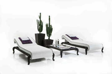 CANOPO - Recliner fabric sun lounger by Samuele Mazza Outdoor - view 3